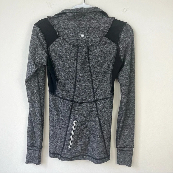 Lululemon Run Your Heart Out Pullover Gray - Picture 8 of 11